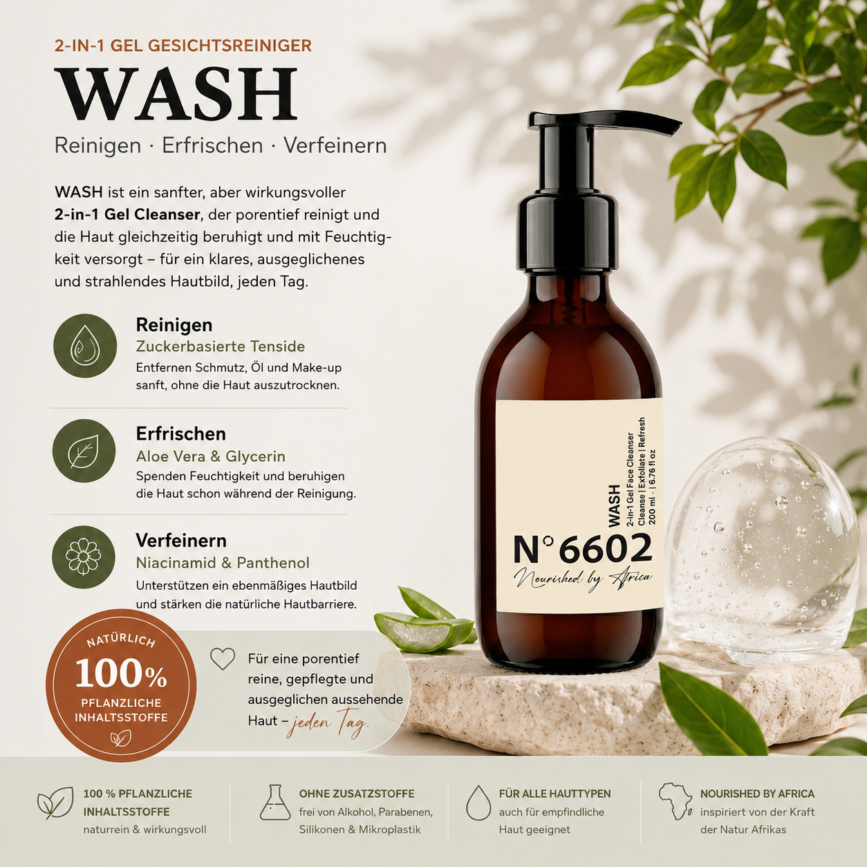 WASH – 2-in-1 Gesichtsreiniger
